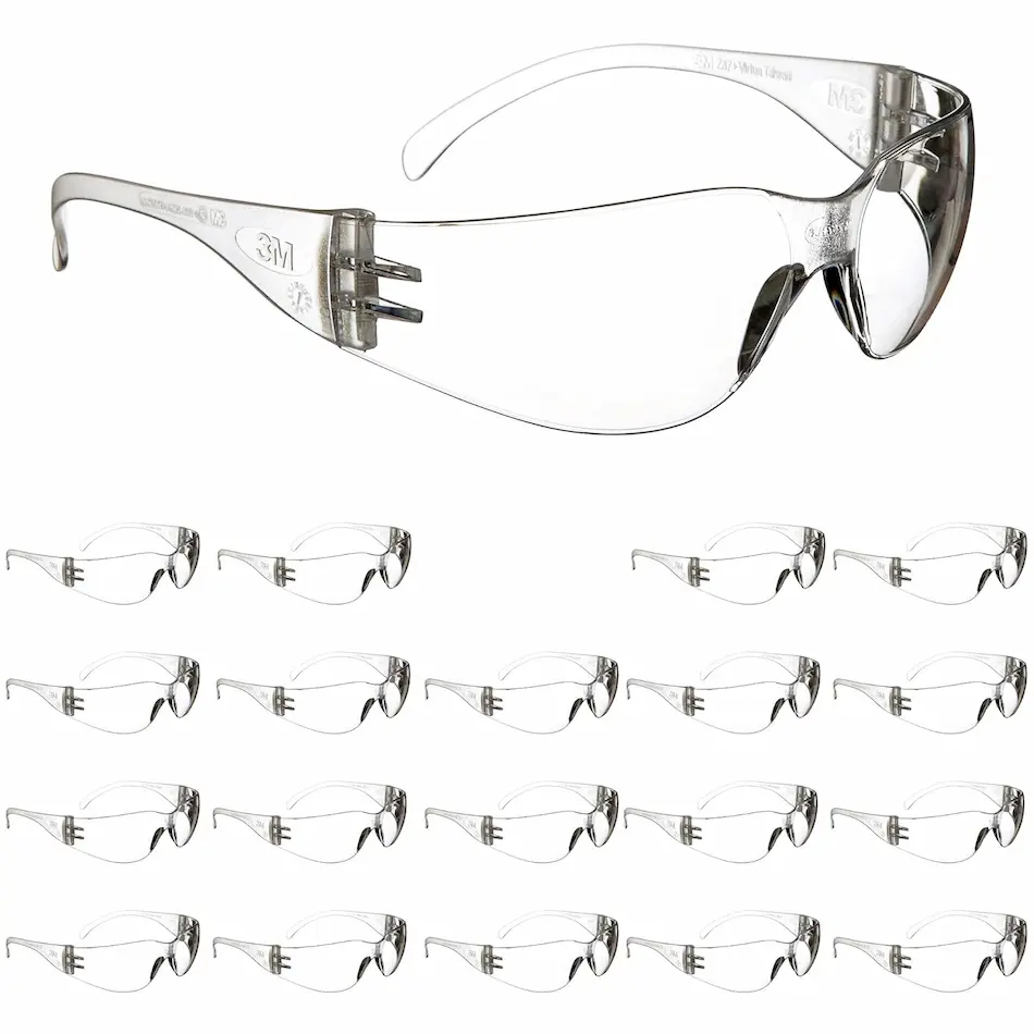 3M Safety Glasses, Virtua, 20 Pair,
