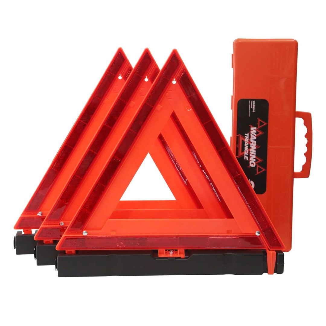 Safety Triangles DOT Approved, Standard Warning Triangles Enmergency Reflector